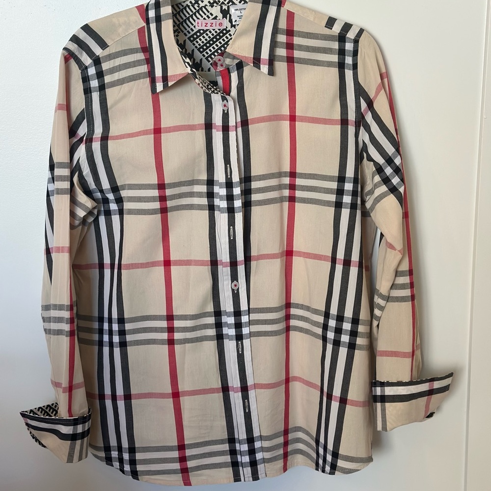 Dizzy Lizzie “Tizzie” brand cotton blouse